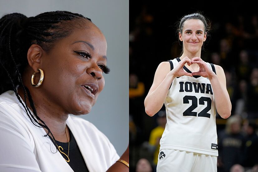 Sheryl Swoopes Caitlyn Clark